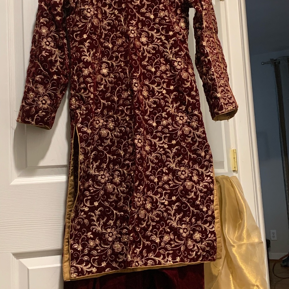 Pakistani Indian valvet dress